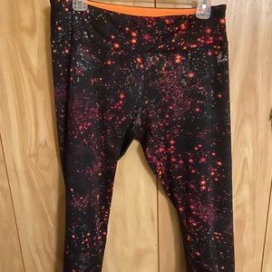 RBX Capri Leggings Galaxy Printed
